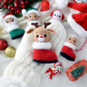 Сrochet pattern in English Christmas tree toys