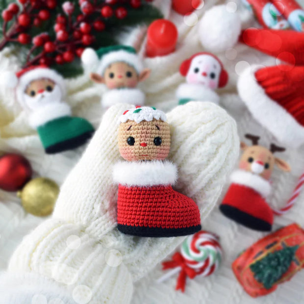 Сrochet pattern in English Christmas tree toys