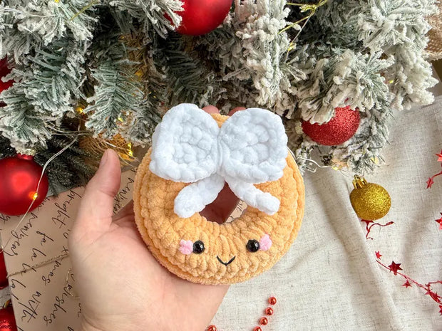 Crochet Christmas Gingerbread Decor Pattern