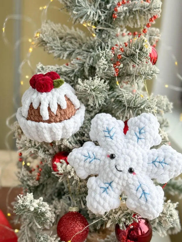 Crochet Christmas Gingerbread Decor Pattern