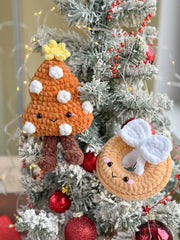 Crochet Christmas Gingerbread Decor Pattern