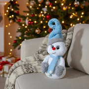 DIY Snowman Crochet Pattern for Christmas Holiday Decor