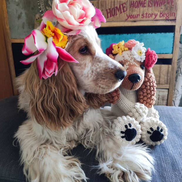 Crochet Cocker Spaniel Amigurumi Pattern