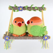 Feathered friends birds crochet pattern