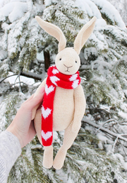 amigurumi bunny with a sweater CROCHET PATTERN