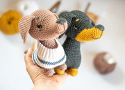 Crochet pattern Dachshund Dog