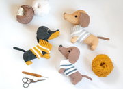 Crochet pattern Dachshund Dog