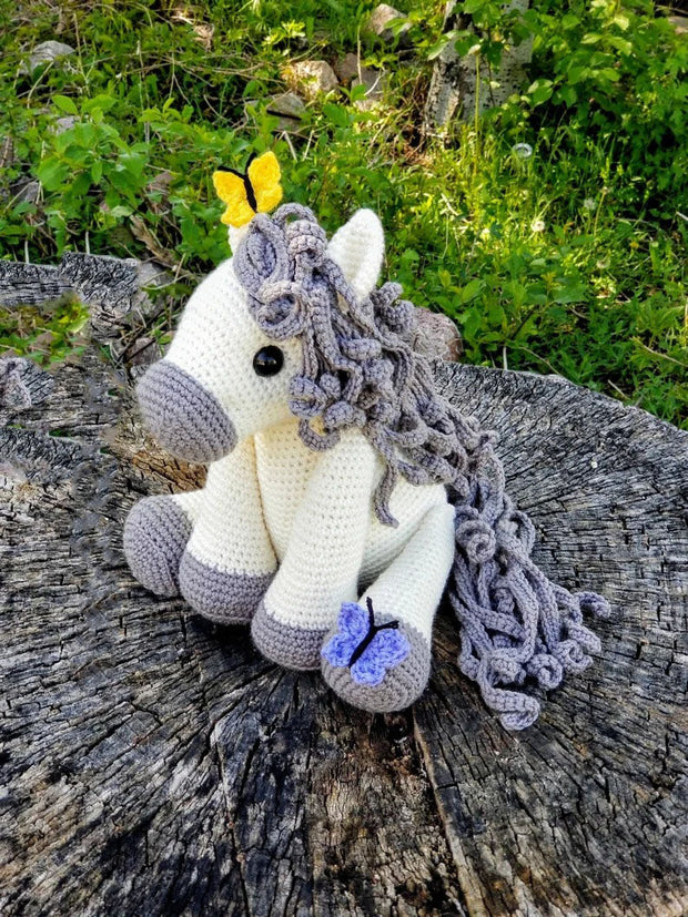 CROCHET PATTERN for Spring Horse