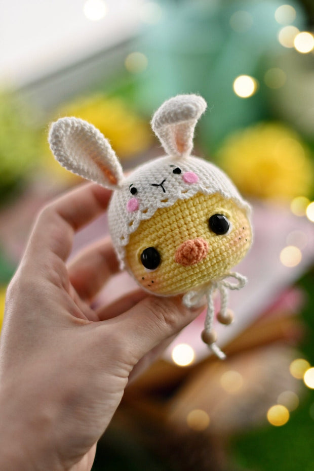 Crochet pattern for chiken easter