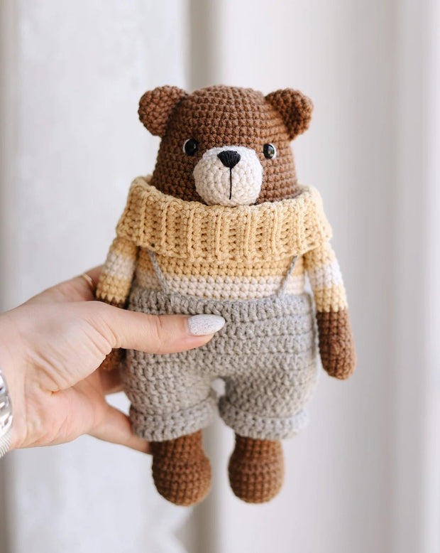 Crochet Toy Teddy Bear Pattern