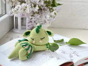 Sleeping crochet dragons amigurumi pattern