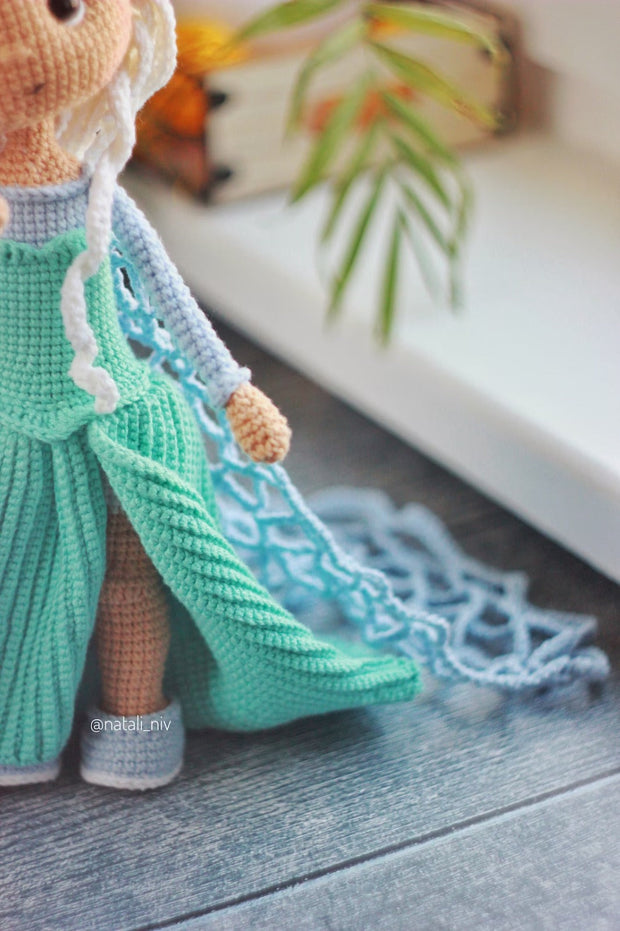 Princess Amigurumi Doll Crochet Pattern