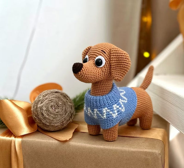 Crochet pattern Dog Dachshund