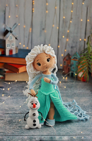 Princess Amigurumi Doll Crochet Pattern