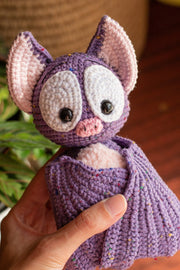 Crochet Halloween bat pattern